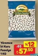 YÖREMCE İRİ KURU FASULYE 1 KG